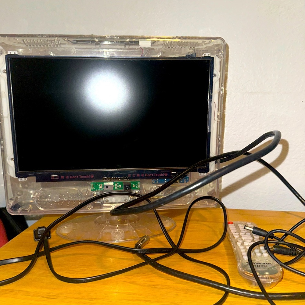 Clear Prison TV 19" Transparent Jail Television